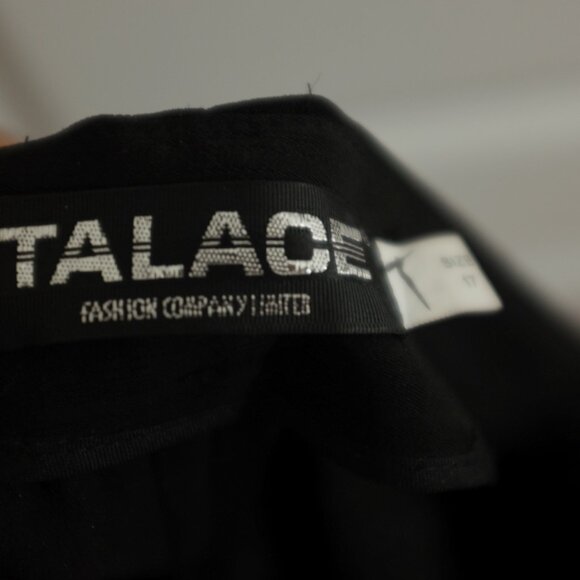 Talace black dress pants straight leg size 17 - Picture 7 of 8